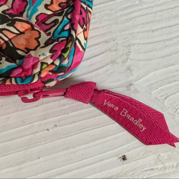 NWOT! VERA BRADLEY Sunburst Floral Retired Print WRISTLET w/detachable strap! - Picture 5 of 6